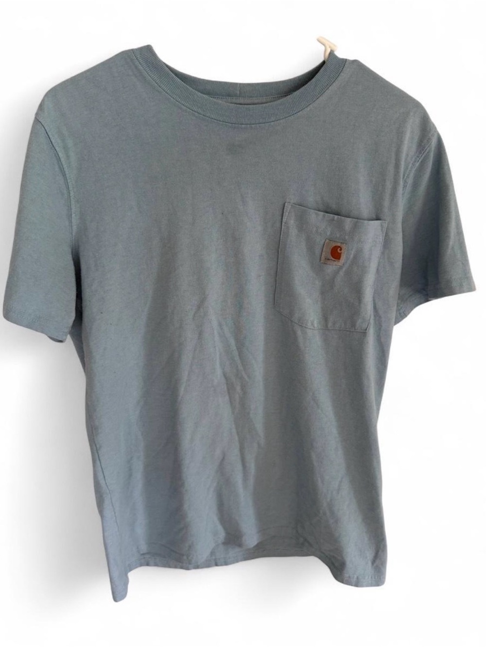 Carhartt Short-Sleeve Pocket Tee in Dusty Blue